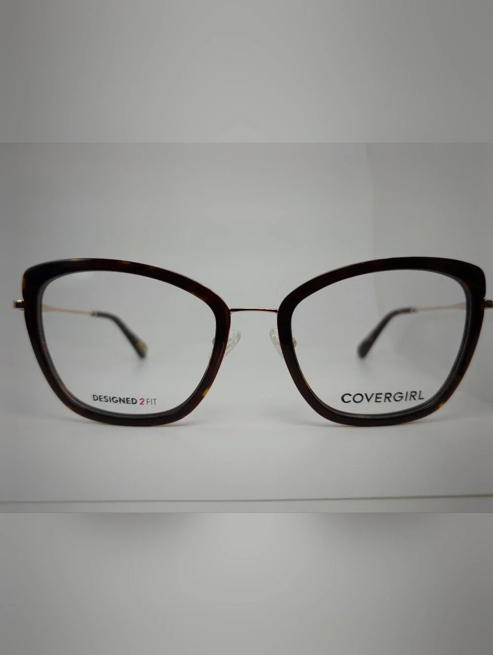 COVERGIRL. Women's Frame. Tortoise Cat-Eye Glasses